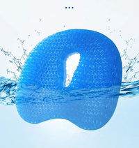 Washable gel cushion rinsed in water